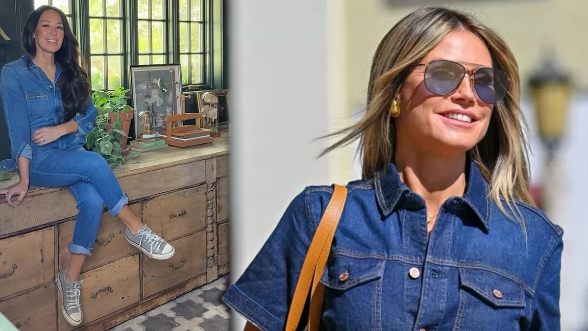 Heidi Klum ve Joanna Gaines’ten Sonbahar Stil Dersi: Kot Tulumlarla Şıklığı Yakalayın
