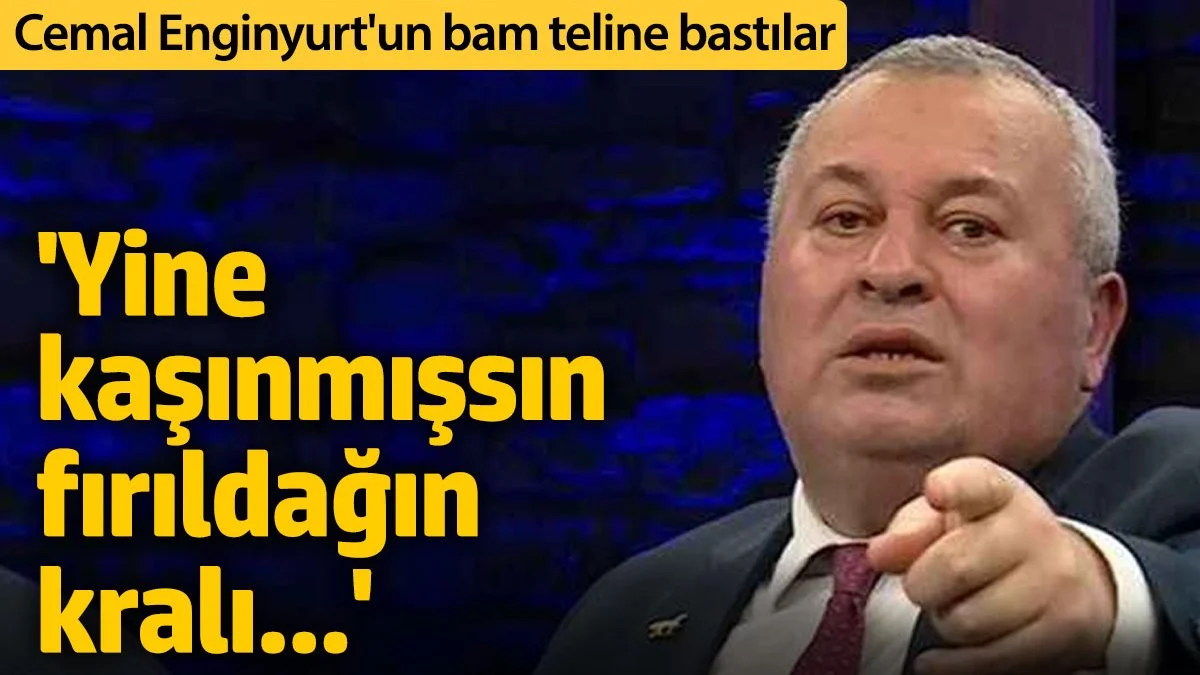Kendisini hedef alan Melih Gökçek'e Cemal Enginyurt'tan sert cevap geldi