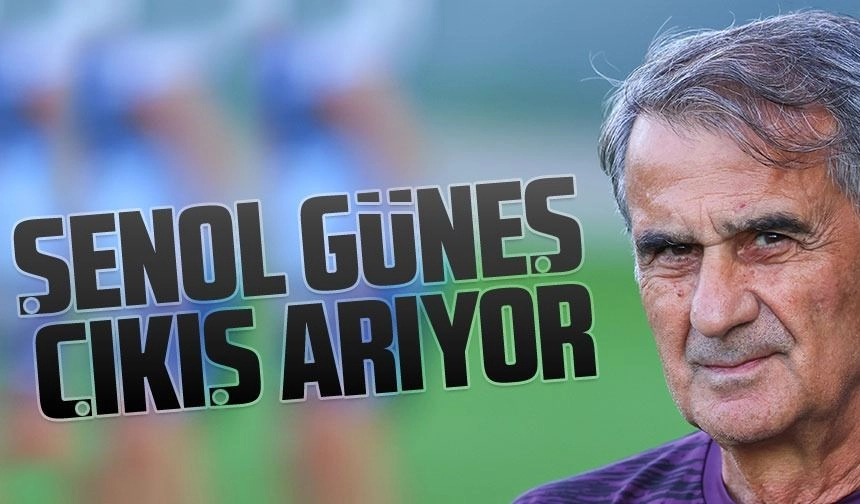 Şenol Güneş'ten Takıma Sert Uyarı: 