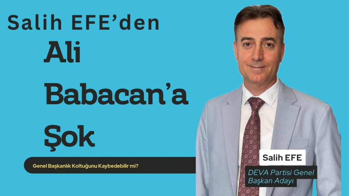 Ali Babacan’a Şok: Genel Başkanlık Koltuğunu Kaybedebilir mi?