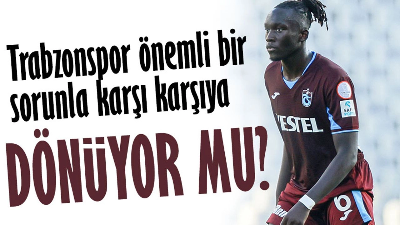 Trabzonspor’da Mendy Orta Sahaya Dönüyor: Savic’in Sakatlığı Takımın Planlarını Etkiledi
