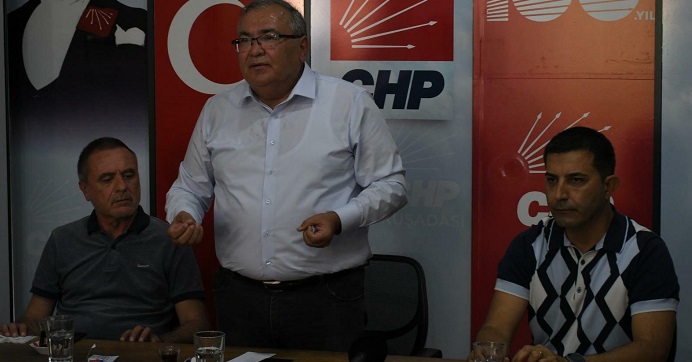 CHP Aydın Milletvekili Süleyman Bülbül'den Kuşadası İlçe Örgütü'ne ziyaret