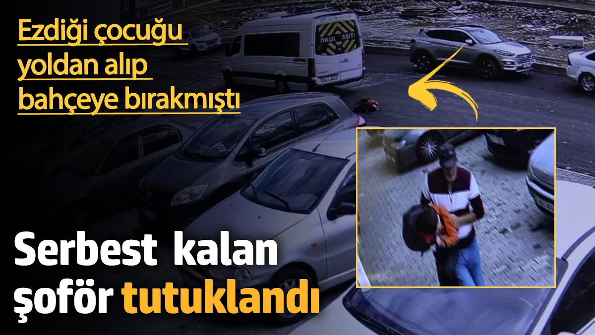 Minik Emre’yi Ezen Servis Şoförü Tutuklandı