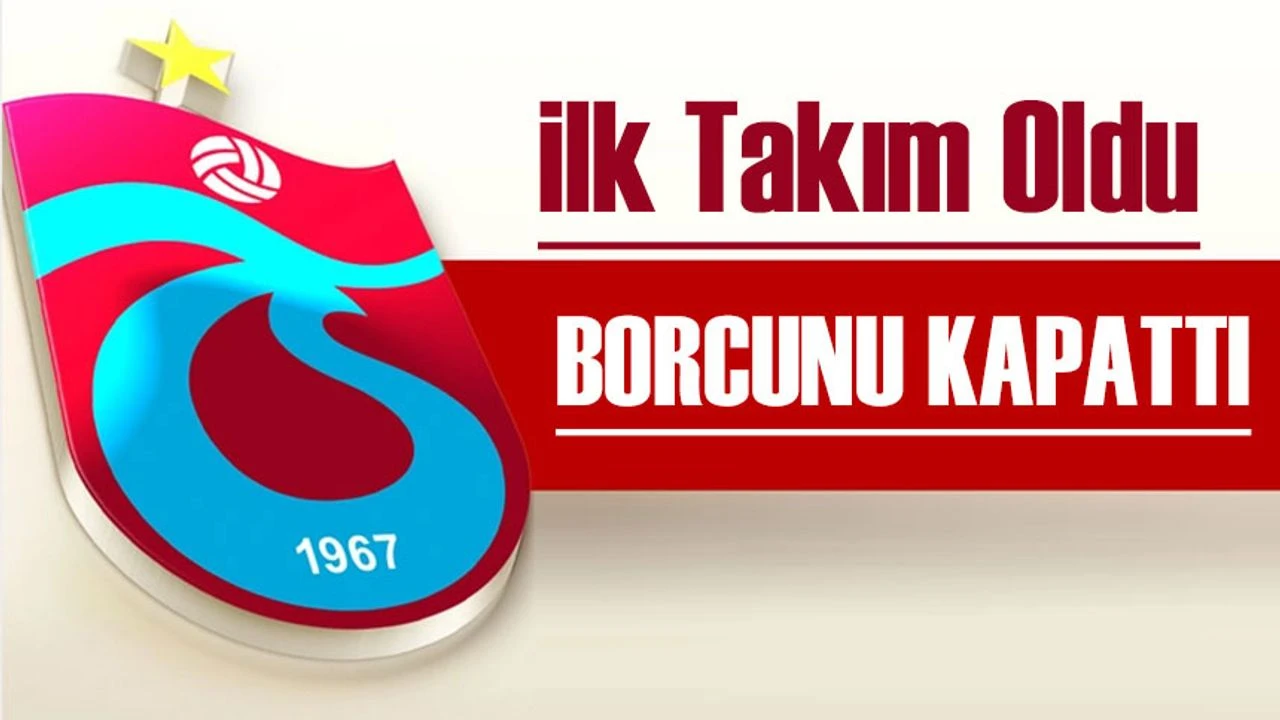 Trabzonspor, Bankalar Birliği'nden çıkan ilk takım oldu!