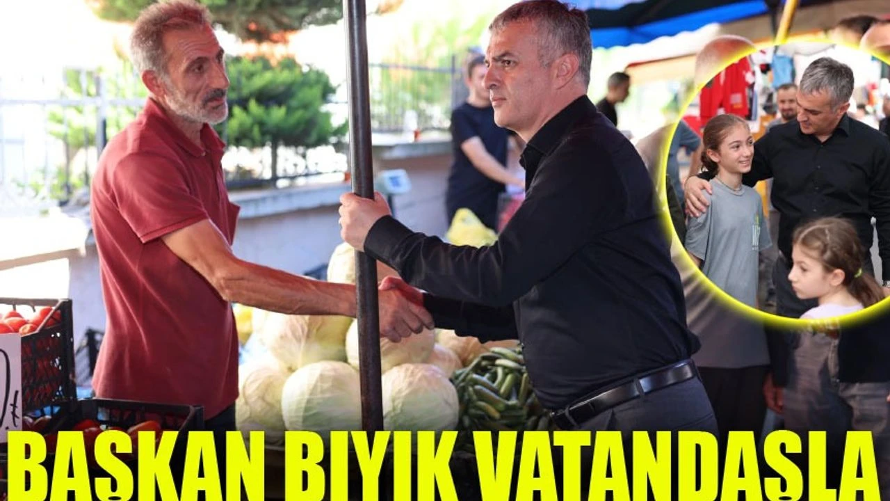 Başkan Bıyık, Sancak'ta Pazar Kültürünü Canlandırdı: Vatandaşlarla Buluştu