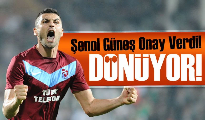 Taraftarlar, Burak Yılmaz ve Şenol Güneş ikilisini yeniden bir arada görmek istiyor!