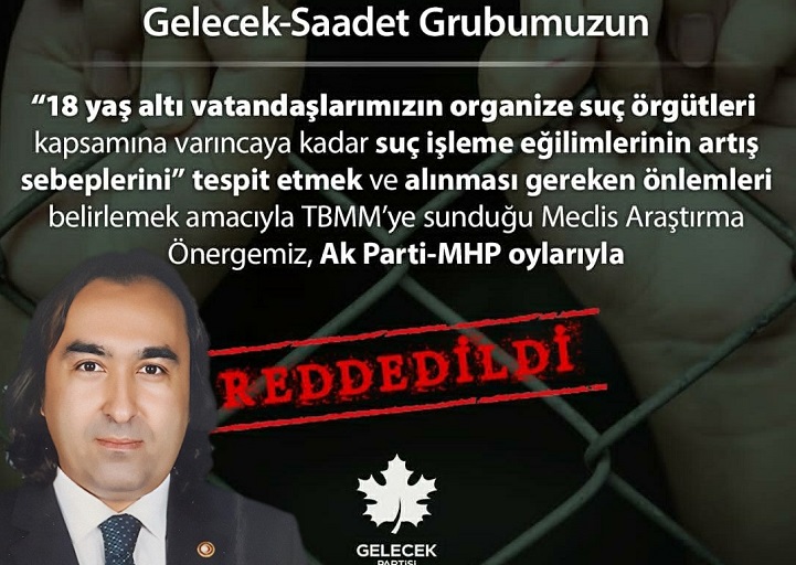 GENÇLER ÇOCUK YAŞTA SUÇ ÖRGÜTLERİNİN ELİNE DÜŞÜYOR