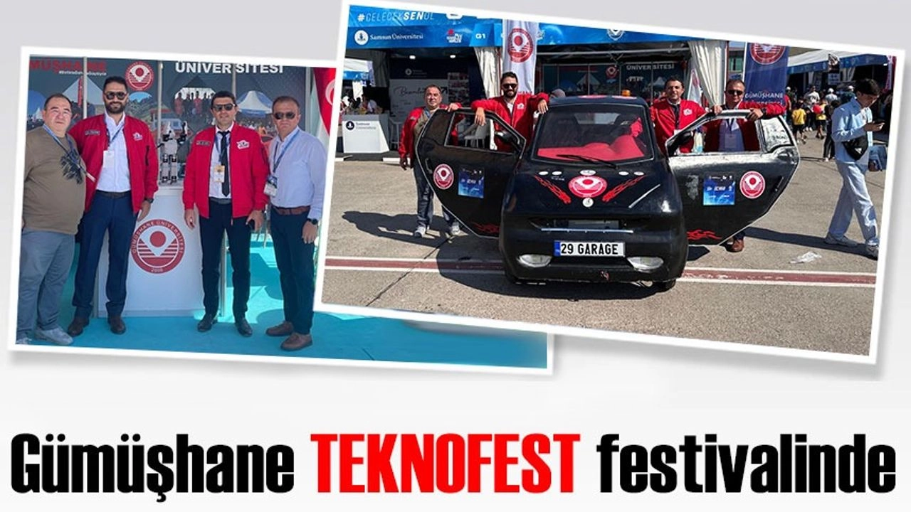 Gümüşhane Üniversitesi TEKNOFEST Festivalinde
