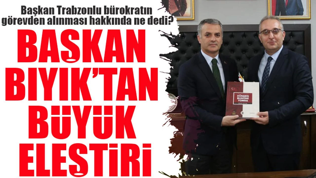 Mustafa Bıyık' tan Çalık Tepkisi