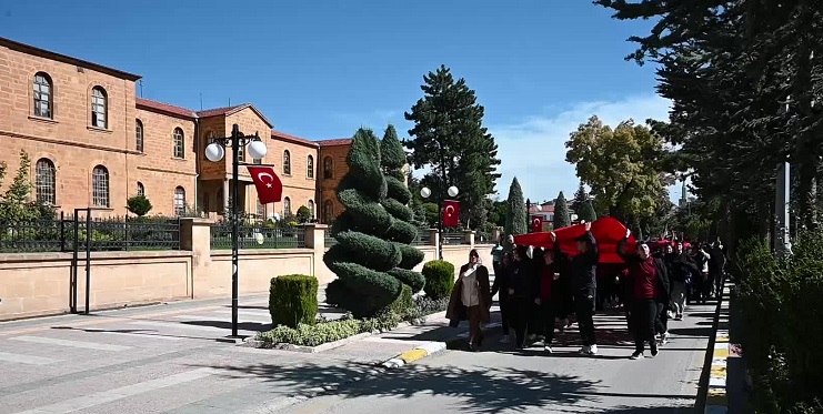 Yozgat’ta Filistin’e destek mitingi...