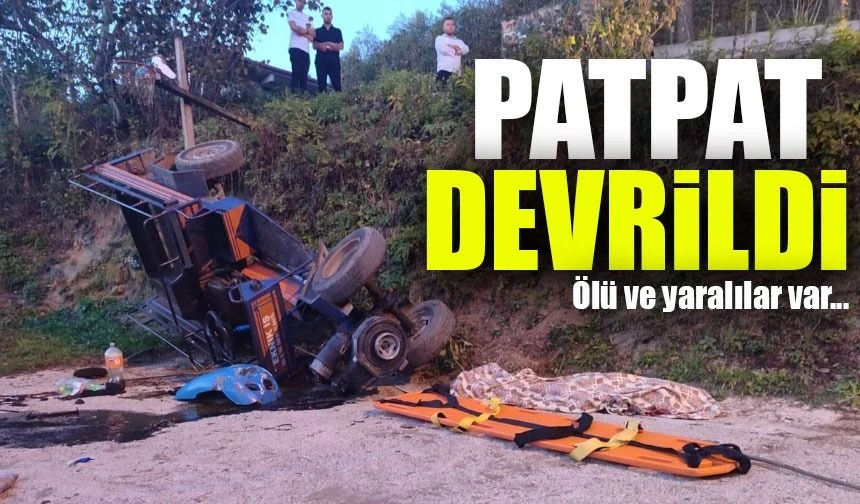 Ordu'da Feci Patpat Kazası: 1 Çocuk Hayatını Kaybetti, 3 Çocuk Yaralandı