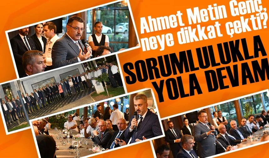 Trabzon Büyükşehir Belediye Başkanı Ahmet Metin Genç’ten Birlik Mesajı: 