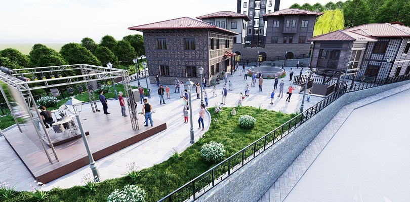 Rize Kültür Sokağı Çalışması Devam Ediyor