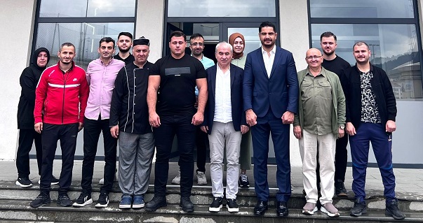 Türkiye Güreş Federasyonu Başkanlığına Aday Olan Taha Akgül Rize’de
