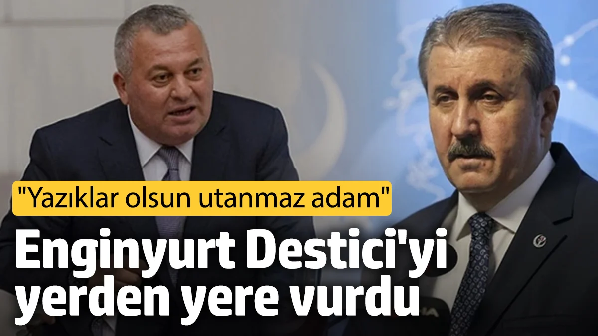 Cemal Enginyurt Mustafa Destici'yi yerden yere vurdu! 