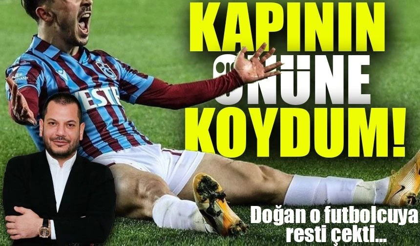 Trabzonspor'da Başkan, Formayı İstemeyen Trabzonlu Transfere Resti Çekti: 