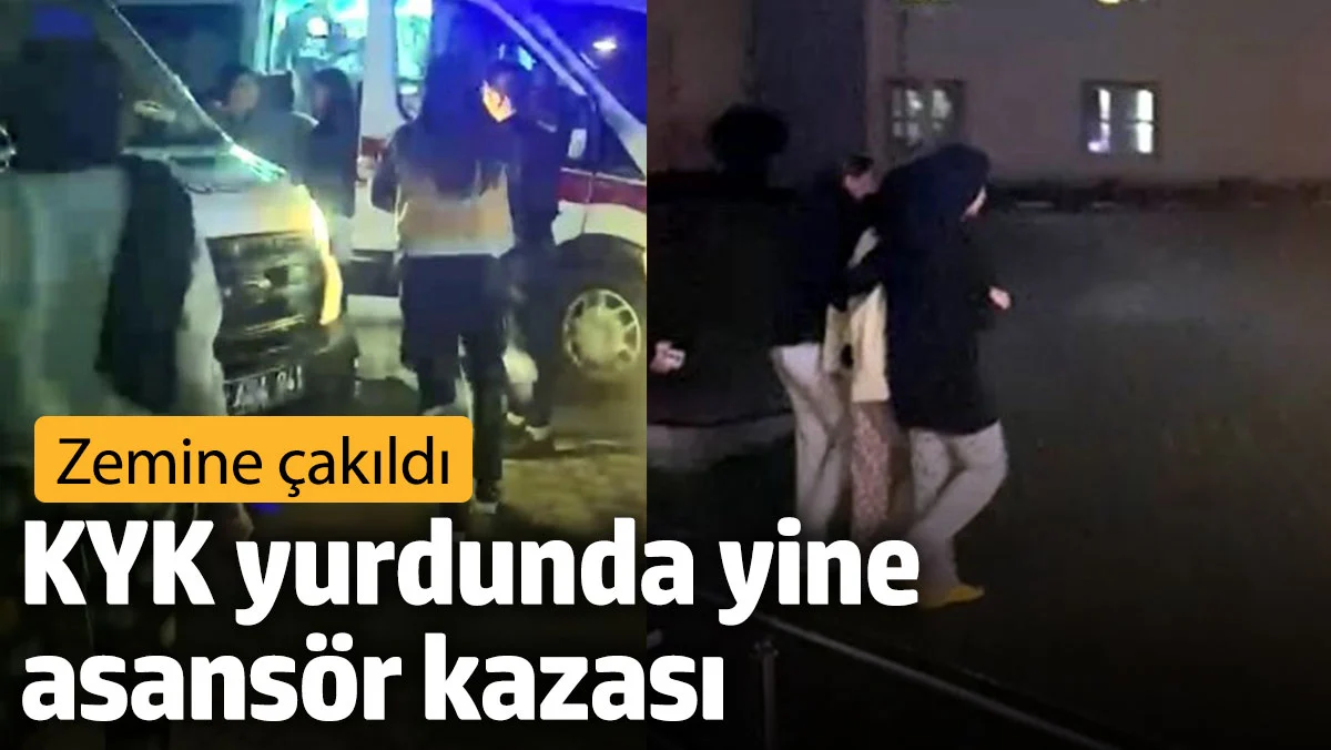 Bartın'da KYK Yurt Asansörü Düştü: Bir Öğrenci Yaralandı