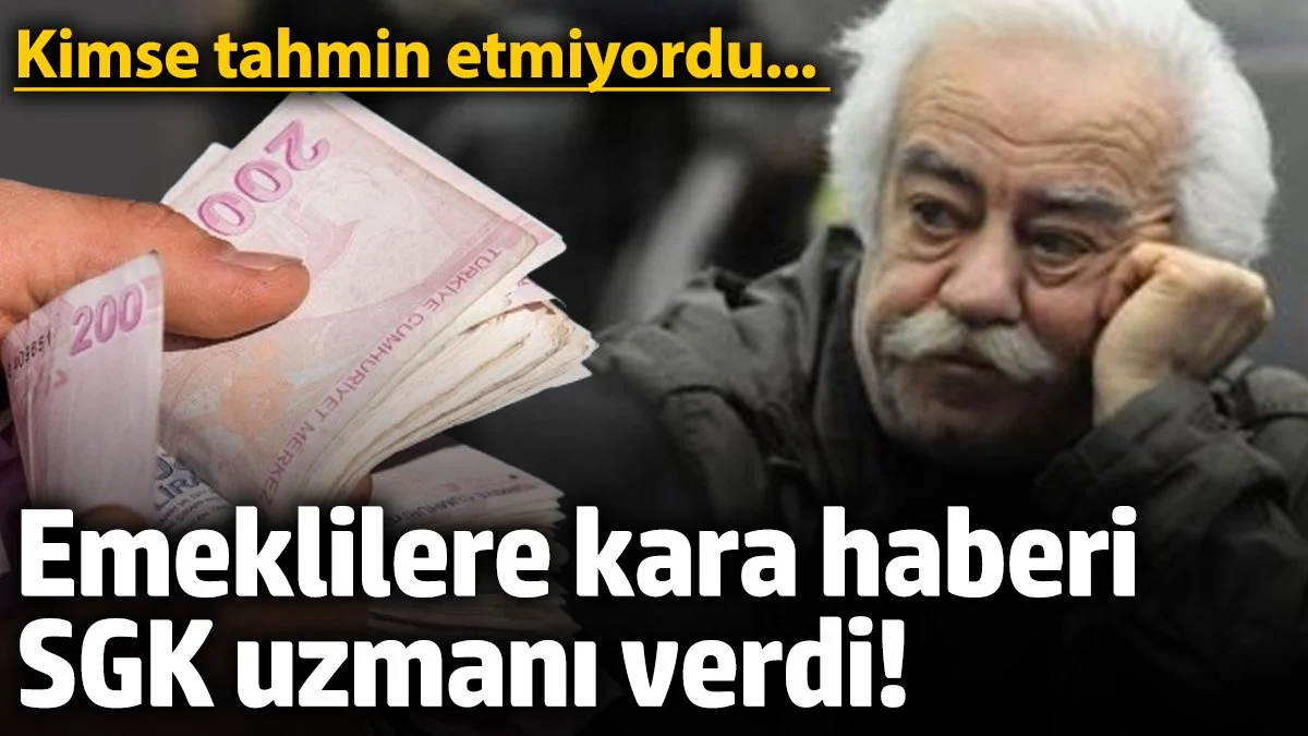 Emeklilere Kara Haber: SGK Uzmanı İsa Karakaş'tan Kötü Haber