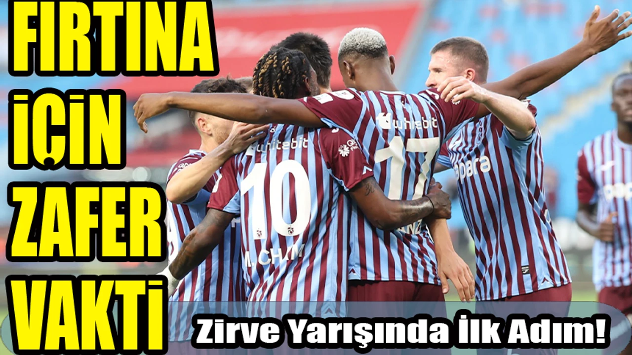 Zirve Yarışına Ortak Olmak İsteyen Trabzonspor, Başakşehir’i Gözüne Kestirdi