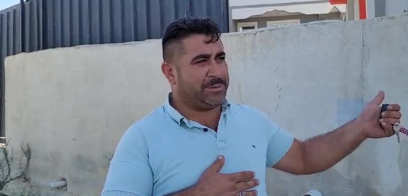 Hatay'da rezerv alanda yer almayan mahallede evlerin yıkılmak istenmesine mülk sahipleri tepki gösterdi
