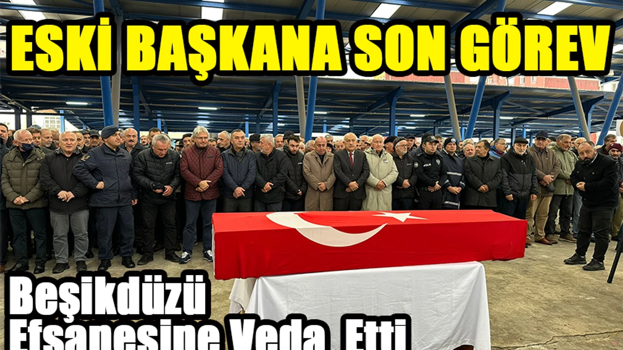 Eski Başkan Mehmet Can’a Son Görev