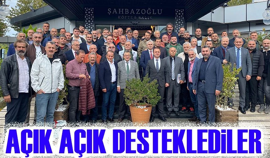 Trabzon Amatör Spor Kulüpleri Federasyonu’ndan Ertuğrul Doğan’a Destek