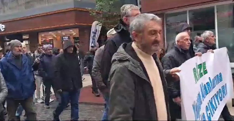 Trabzon’da 'Yaşam Alanlarıma Dokunma Mitingi' Düzenlendi