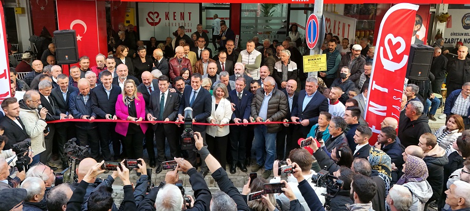 Giresun Belediyesi Kent Lokantası'nı hizmete açtı