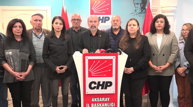 CHP İl Başkanı Bilal Özdemir: 