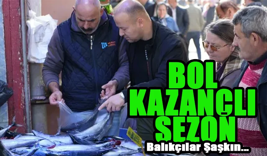 Samsun’da Palamut Bereketi: Tezgahlar Bollukla Şenleniyor