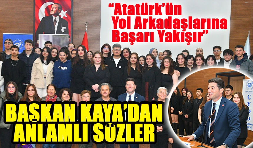 Başkan Kaya’dan, Üniversiteli Gençlere Önemli Tavsiyeler