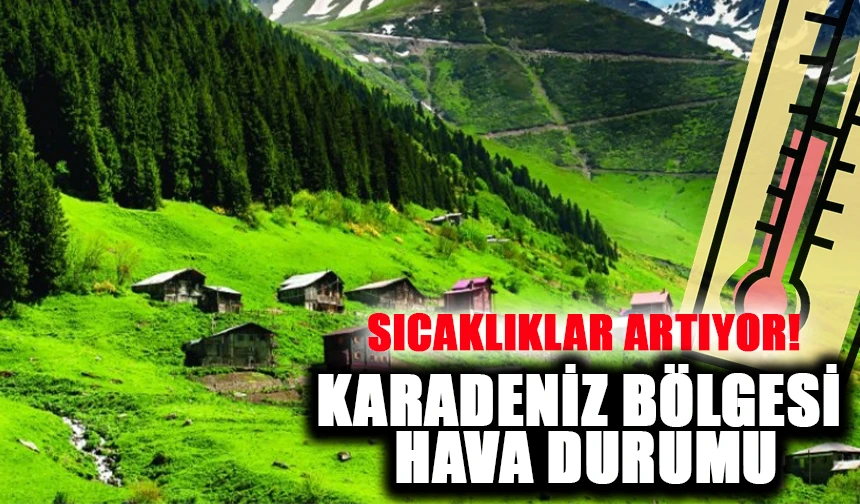 Karadeniz Bölgesi'nde 8 Kasım Hava Durumu: Sıcaklıklar Artıyor!