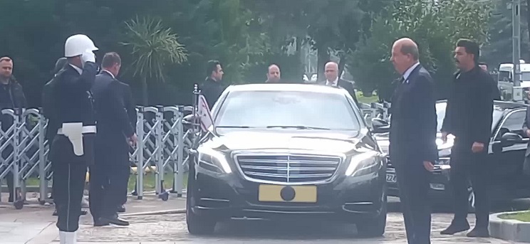 KKTC Cumhurbaşkanı Ersin Tatar Samsun'da: 