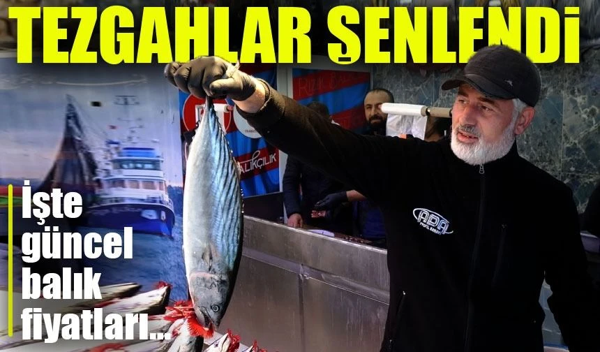 Trabzon balık tezgahlarında bu sezon balık çeşitliliği ve bolluk dikkat çekiyor.