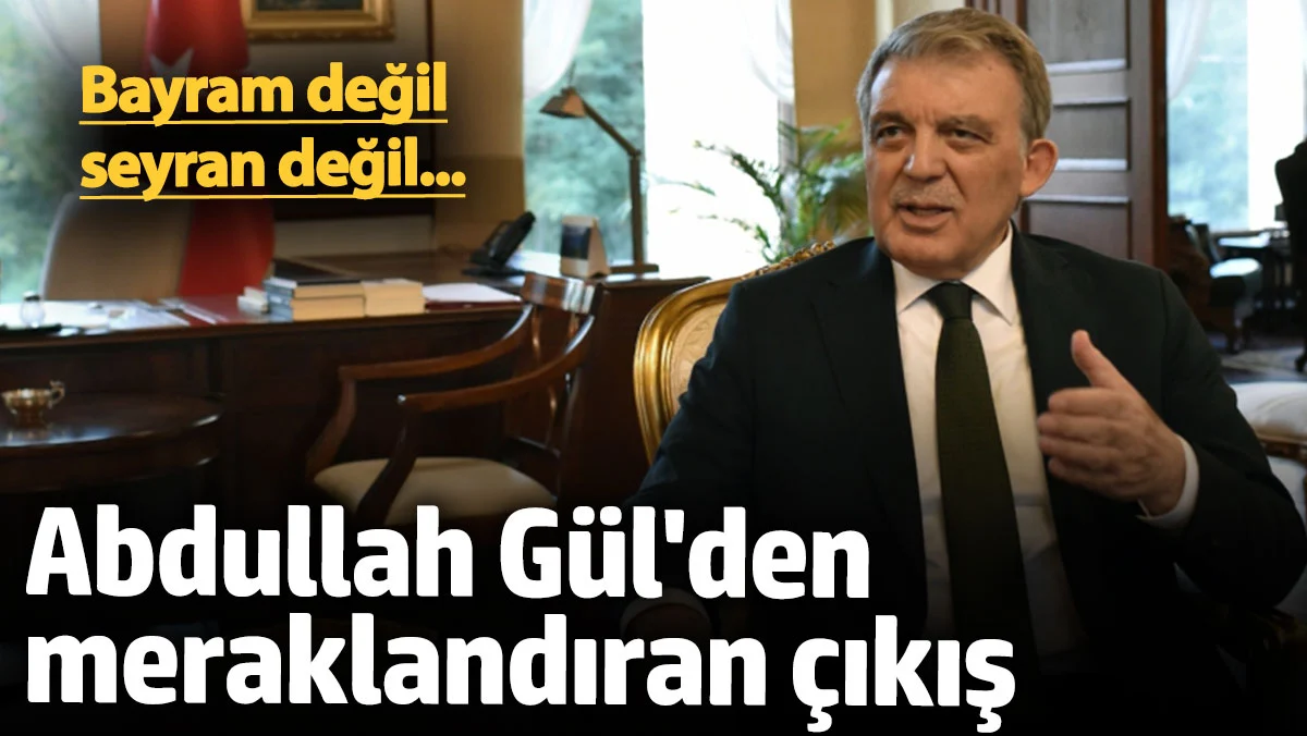 Abdullah Gül’den Dikkat Çeken Açıklamalar: “Mülteciler Uygun Şekilde Geri Dönmeli”