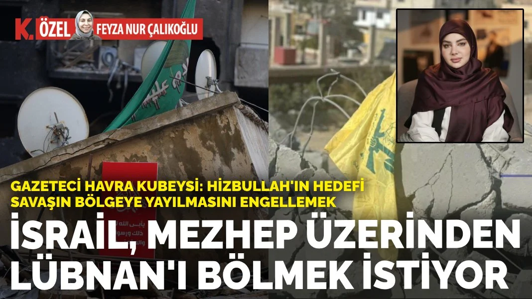 Gazeteci Havra Kubeysi: İsrail, mezhep çatışmalarıyla halkı bölmek istiyor