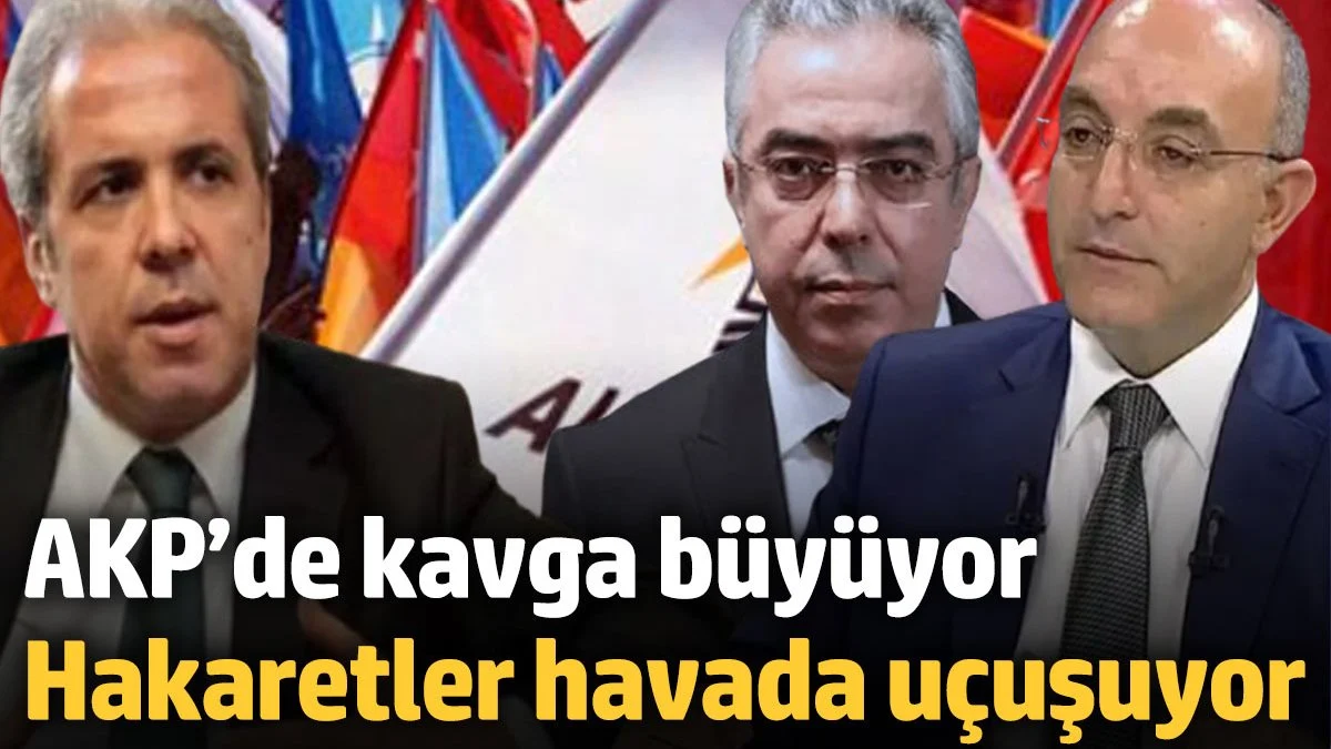 AKP İçinde Kavga Büyüyor: Hakaretler ve Suçlamalar Havada Uçuşuyor