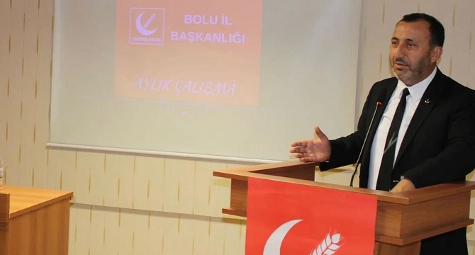 BOLU İL BAŞKANI SADETTİN BASKIN: 