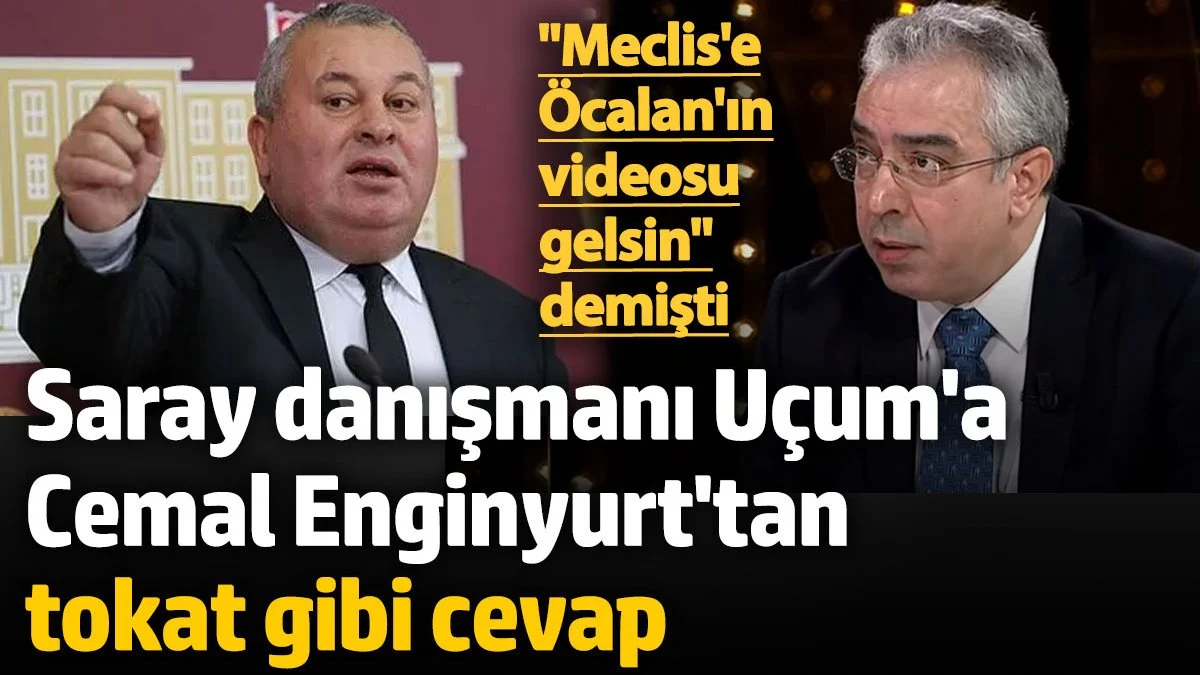 Cumhurbaşkanı Başdanışmanı Mehmet Uçum'un 'Öcalan Videosu' Yorumuna DP'li Enginyurt'tan Sert Yanıt