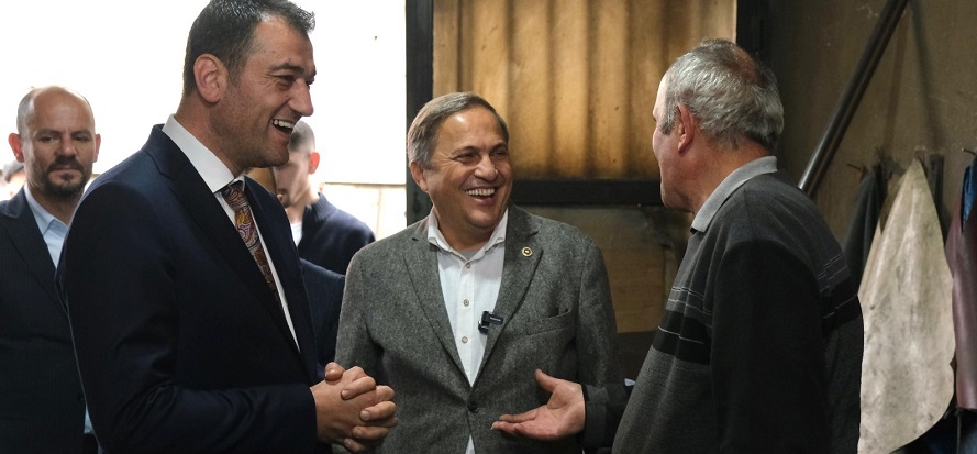 GİRESUN BELEDİYE BAŞKANI KÖSE VE CHP’Lİ TORUN'DAN SANAYİ ESNAFINA ZİYARET
