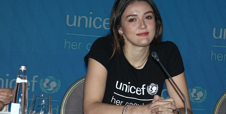 Zehra Güneş UNICEF Türkiye ile El Ele: 