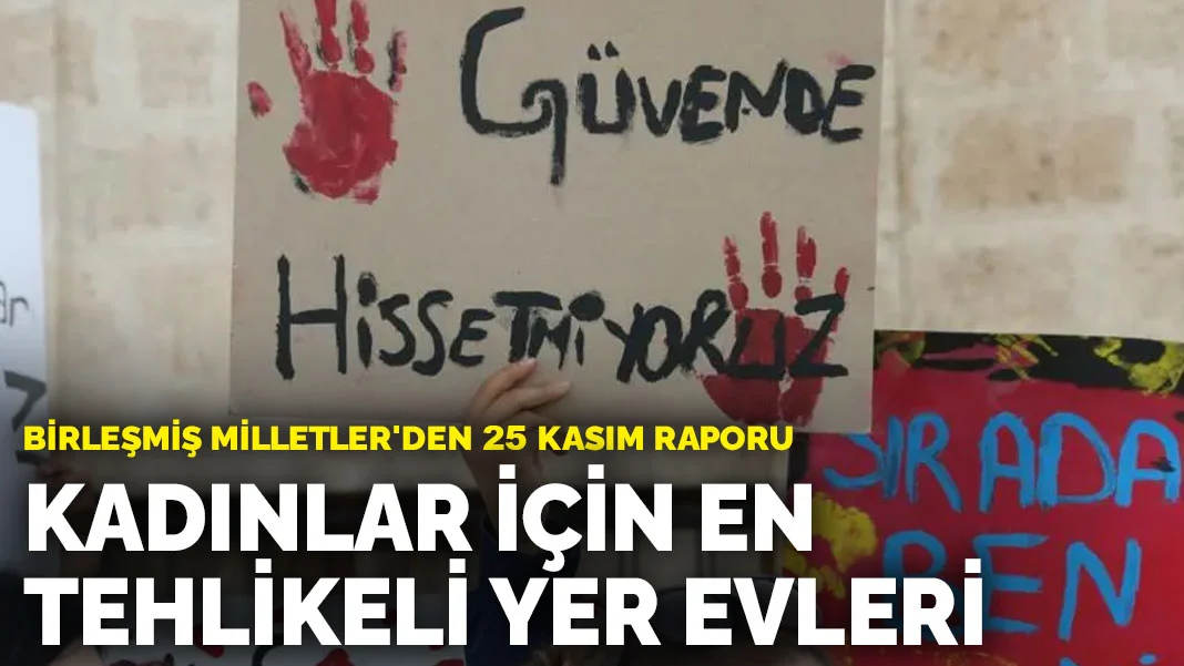BM Raporu: Kadınlar İçin En Tehlikeli Yer Evleri