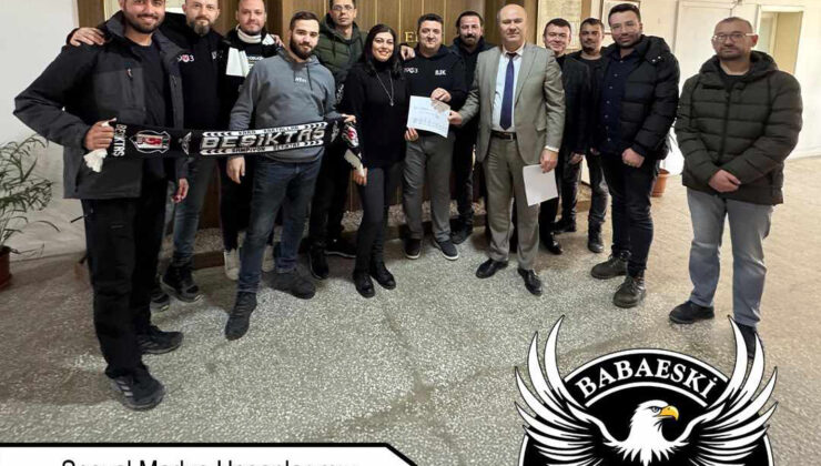 BABAESKİ’DE BEŞİKTAŞLILAR DERNEĞİ KURULDU…