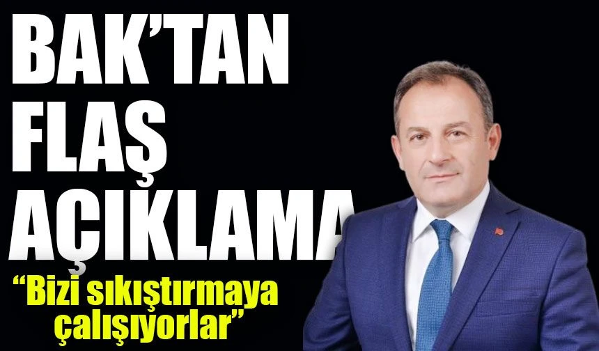 CHP İl Başkanı Mustafa Bak’tan Sert Eleştiri: “Belediyelerimizi Çalıştırmıyorlar!”