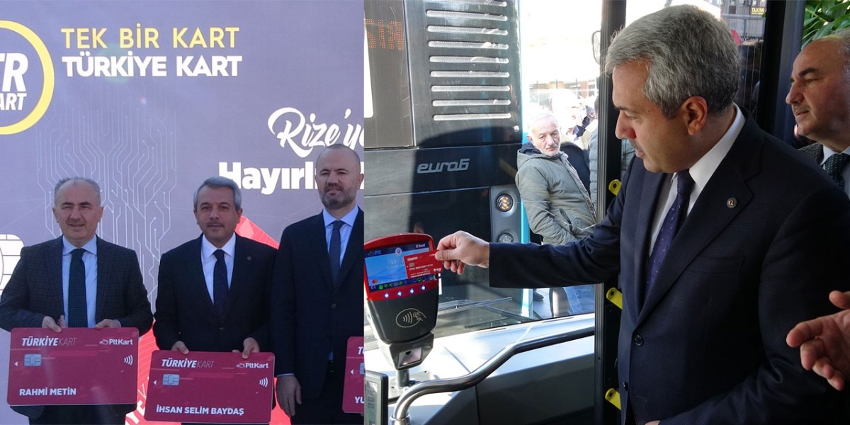 'Türkiye Kart' Lasman Tanıtımı Cumhuriyet Meydanında Yapıldı