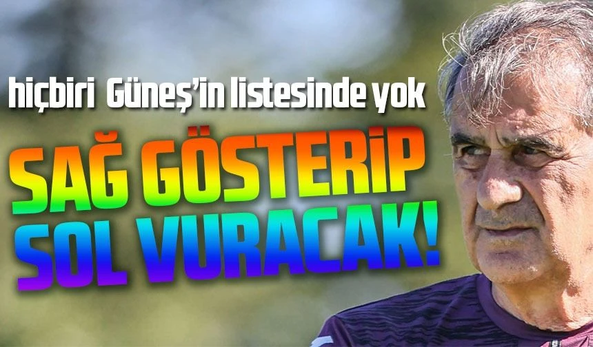 Trabzonspor'da Ara Transfer Çalışmaları: Şenol Güneş'in İstenmeyen İsimlerle İlgisi Yok