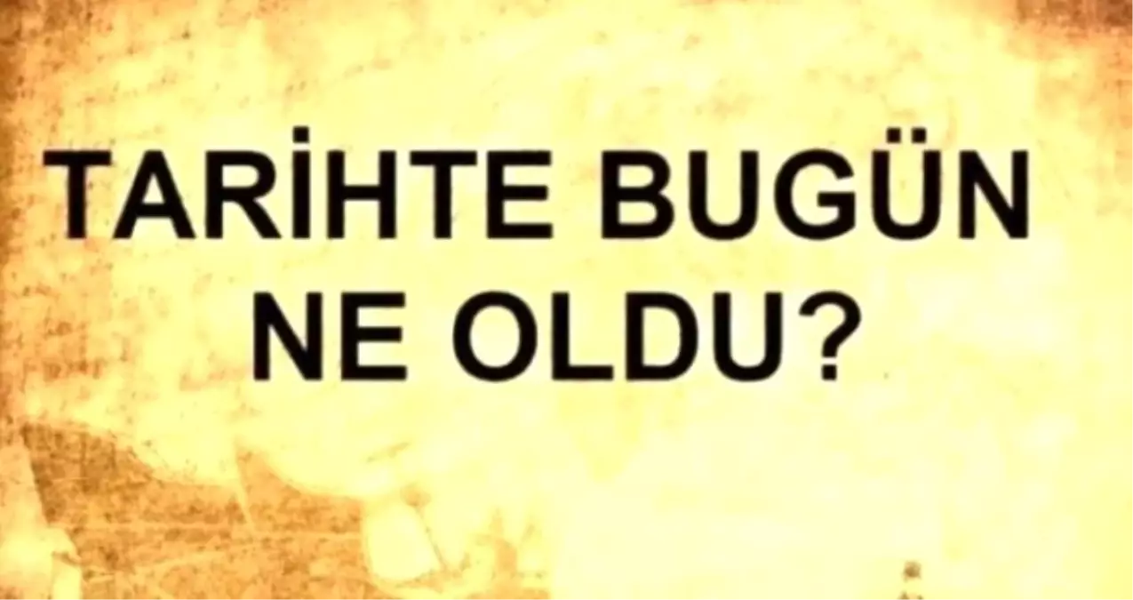 4 Aralık ne günü? Tarihte bugün ne oldu? 4 Aralık tarihinde dünyada neler oldu?