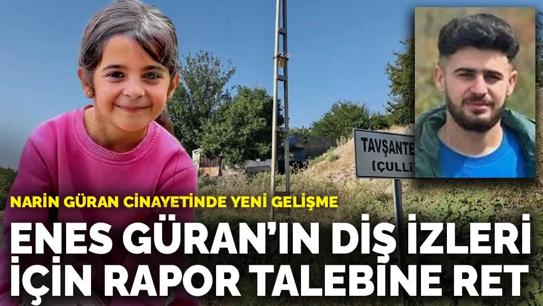 Narin Güran Cinayetinde Mahkemeden Kritik Karar: Ek Rapor Talepleri Reddedildi