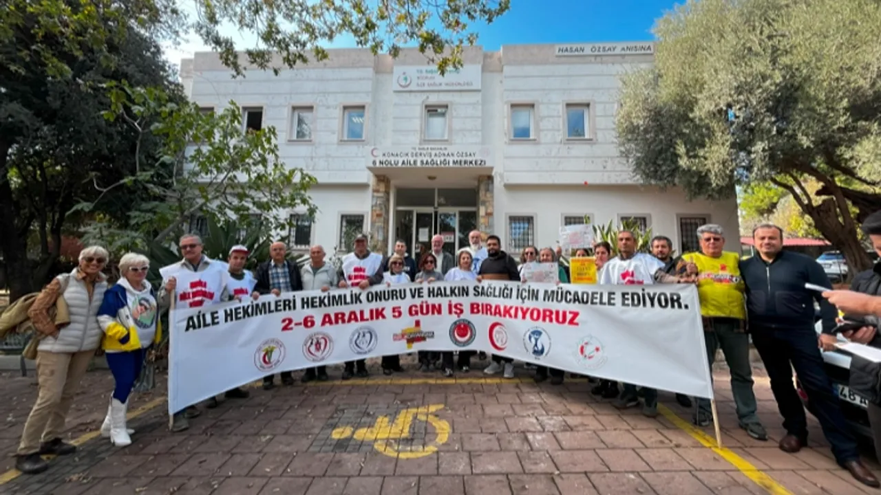 Aile hekimleri Bodrum’da yeni yönetmeliğe tepki gösterdi