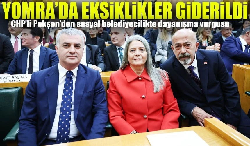 CHP’li Pekşen: 